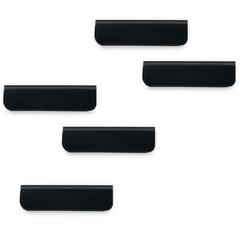 DURABLE DURAFIX Clip - 2.4" Width - for Notes, Door, Reminder, Glass, Refrigerator, Cabinet, Appointment, Reminder - Residue-free, Easy to Use - 5Pack - Black