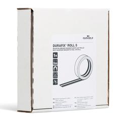 DURABLE DURAFIX Roll - Black - For Document, Note, Whiteboard, Window, Door, Glass, Cabinet - 1 Box