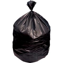 Genuine Joe Heavy Duty Trash Can Liners - 45 gal Capacity - 46" Length x 40" Width x 2 mil (51 Micron) Thickness - Low Density - Black - Resin - Waste Disposal - 100 / Carton