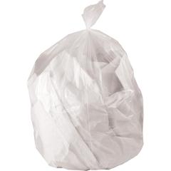 Genuine Joe Heavy Duty Trash Can Liners - 60 gal Capacity - 58" Length x 38" Width x 2 mil (51 Micron) Thickness - Low Density - Clear - Resin - Waste Disposal - 100 / Carton