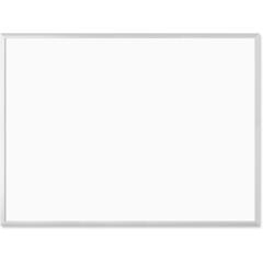 U Brands Magnetic Dry-Erase Board - 48" (4 ft) Width x 36" (3 ft) Height - White Painted Steel Surface - Silver Aluminum Frame - Rectangle - Horizontal/Vertical - Magnetic - 1 Each