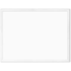 U Brands Magnetic Dry-Erase Board - 40" (3.3 ft) Width x 30" (2.5 ft) Height - White Painted Steel Surface - White Decor Frame - Rectangle - Horizontal/Vertical - Magnetic - Sturdy, Stain Resistant, G