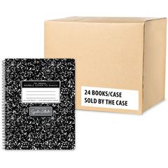 Roaring Spring Wirebound Composition Book - 70 Sheets - 140 Pages - Spiral Bound - College Ruled Front Ruling - 20 lb Basis Weight - 7 1/2" x 9 3/4" Sheet Size - 0.30" Height x 7.5" Width x 9.8" Lengt