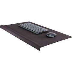Allsop ErgoEdge Deskpad - Rectangular - 16.5" Width x 29.5" Length - Fabric, Foam - Black