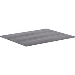 Lorell Revelance Conference Rectangular Tabletop - Rectangle - 1" Height x 59.9" Width x 47.3" Depth x 1" Thickness - Material: Laminate - Finish: Weathered Charcoal - 1 Each