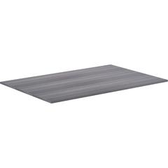 Lorell Revelance Conference Rectangular Tabletop - Rectangle - 1" Height x 71.6" Width x 47.3" Depth x 1" Thickness - Material: Laminate - Finish: Weathered Charcoal - 1 Each