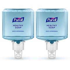 PURELL&reg; ES6 HEALTHY SOAP™ 0.5% BAK Antimicrobial Foam - Fragrance-free Scent - 1.27 quart - Pump Bottle Dispenser - Soil Remover, Odor Remover, Kill Germs - Hand, Skin - Moisturizing - Antib