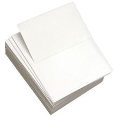 Lettermark Punched & Perforated Papers with Perforation at 5-1/2" - White - 92 Brightness - Letter - 8 1/2" x 11" - 20 lb Basis Weight - 75 g/m² Grammage - 2500 / Carton - 2500 Sheets - 500 Sheet