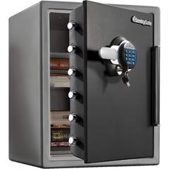 Sentry Safe Digital Fire/Water Safe - 2 ft³ - Digital, Programmable, Dual Key Lock - 4 Live-locking Bolt(s) - Fire Proof, Water Resistant, Pry Resistant - for Tablet, Cell Phone, External Hard Drive, 