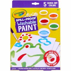Crayola Spill Proof Washable Paint Set - 1 Kit