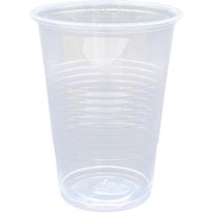 Genuine Joe 7 oz Transparent Beverage Cups - 7 fl oz - Clear - Plastic - Beverage, Cold Drink - 100/Pack - 25 / Carton