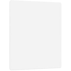 Lorell DIY Frameless Magnetic Glass Board - 36" (3 ft) Width x 30" (2.5 ft) Height - White Glass Surface - Aluminum Frame - Rectangle - Magnetic - 1 Each