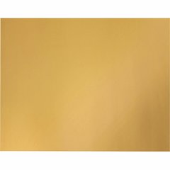 UCreate Metallic Poster Board - Classroom, Poster, Mounting, Project - Yellow - 25 / Carton