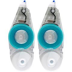 Tombow Refill 2-Pack, MONO Air Touch Adhesive - 17.50 yd Length x 0.33" Width - White - 2 / Pack