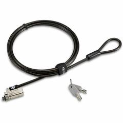 Kensington Slim NanoSaver 2.0 Keyed Laptop Lock - 6 ft Cable - Keyed Lock - Carbon Steel - For Notebook