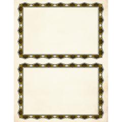 Geographics Certificate Holder - 15 Sheets Capacity - Assorted - 30 / Pack
