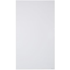 Quartet InvisaMount Vertical Glass Dry-Erase Board - 42x72 - 72" (6 ft) Width x 42" (3.5 ft) Height - White Glass Surface - Rectangle - Vertical - Magnetic - 1 Each