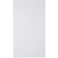 Quartet InvisaMount Vertical Glass Dry-Erase Board - 48x85 - 85" (7.1 ft) Width x 48" (4 ft) Height - White Glass Surface - Rectangle - Vertical - Magnetic - 1 Each