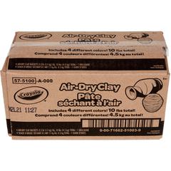 Crayola Air-Dry Clay - Classroom, Room - Assorted - 4 / Pack