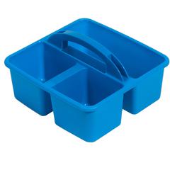 Deflecto Antimicrobial Kids Storage Caddy - 3 Compartment(s) - 5.34" Height x 9.37" Width x 9.32" Depth - Antimicrobial, Lightweight, Portable, Mold Resistant, Mildew Resistant, Durable, Washable, Sta