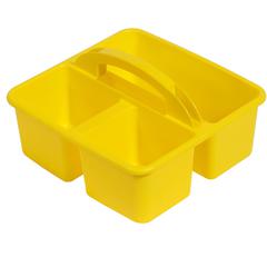 Deflecto Antimicrobial Kids Storage Caddy - 3 Compartment(s) - 5.34" Height x 9.37" Width x 9.32" Depth - Antimicrobial, Lightweight, Portable, Mold Resistant, Mildew Resistant, Durable, Washable, Sta