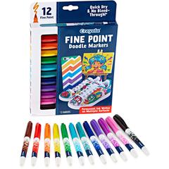Crayola Doodle Markers - Multicolor Ink - 1 Pack