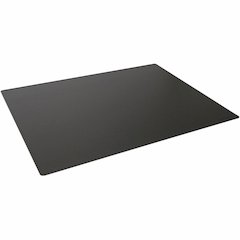 DURABLE Desk Mat 650x500 mm with Contoured Edges PP - Office - 19.69" Length x 25.59" Width - Rectangular - Polypropylene, Plastic - Black - 1 Each