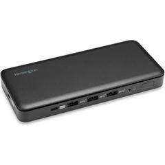 Kensington USB-C Triple Video Docking Station - for Notebook, Monitor - USB Type C - 3 Displays Supported - 4K, Full HD - 3840 x 2160, 1920 x 1080 - USB Type-C - Black - Wired - Windows 10 - 85W
