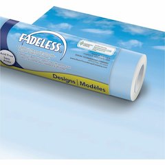 Prang Bulletin Board Paper Rolls - Classroom, Door, File Cabinet, School, Home, Office Project, Display, Table Skirting, Party, Decoration - 48" Width x 50 ft Length - Wispy Clouds - Paper - 1 Roll