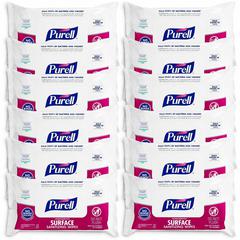 PURELL&reg; Foodservice Surface Sanitizing Wipes - WhitePack - 72/Pack - 12 / Carton