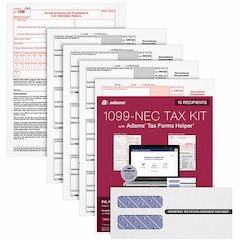 TOPS Part 1099-NEC Online Tax Kit - 5 Part - White Sheet(s) - 1 Pack