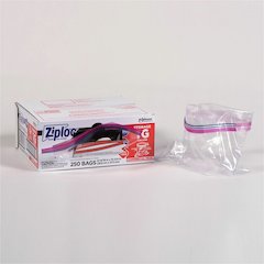 Ziploc&reg; Gallon Storage Bags - Large Size - 1 gal Capacity - 10.50" Width x 1.75 mil (44 Micron) Thickness - Zipper Closure - Textured - Clear - Plastic - Multipurpose/ - 1 Carton