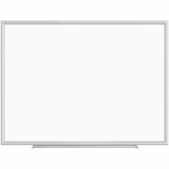 Lorell Aluminum Frame Dry-erase Board - 60" (5 ft) Width x 36" (3 ft) Height - White Styrene Surface - Aluminum Frame - Marker Tray, Write-on, Wipe-off - Assembly Required - 1 Each