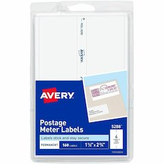 Avery&reg; Address Label - 1 1/2" Width x 2 3/4" Length - Permanent Adhesive - Rectangle - White - Paper - 4 / Sheet - 40 Total Sheets - 160 Total Label(s) - 160 / Pack