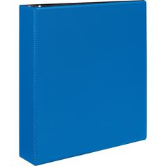 Avery&reg; Durable Binder - DuraHinge - 2" Binder Capacity - Letter - 8 1/2" x 11" Sheet Size - 500 Sheet Capacity - 3 x Slant D-Ring Fastener(s) - 2 Internal Pocket(s) - Blue - Recycled - Gap-free Ri