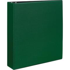 Avery&reg; Durable Binder - DuraHinge - 2" Binder Capacity - Letter - 8 1/2" x 11" Sheet Size - 500 Sheet Capacity - 3 x Slant D-Ring Fastener(s) - 2 Internal Pocket(s) - Green - Recycled - Gap-free R