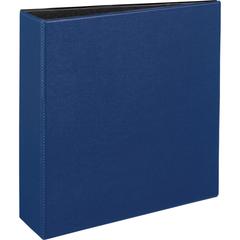 Avery&reg; Durable Binder - DuraHinge - 3" Binder Capacity - Letter - 8 1/2" x 11" Sheet Size - 600 Sheet Capacity - 3 x Slant D-Ring Fastener(s) - 2 Internal Pocket(s) - Blue - 1.98 lb - Recycled - G