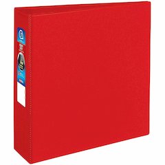 Avery&reg; Heavy-Duty Binders with One Touch EZD Rings - 3" Binder Capacity - Letter - 8 1/2" x 11" Sheet Size - 670 Sheet Capacity - 3" Ring - Fastener: Ring - Pocket: 4, Internal - Polypropylene - R