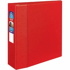 Avery&reg; Heavy-Duty Binders with One Touch EZD Rings - 4" Binder Capacity - Letter - 8 1/2" x 11" Sheet Size - 780 Sheet Capacity - 3 x 4" Ring - Fastener: Ring - Pocket: 4, Internal - Polypropylene