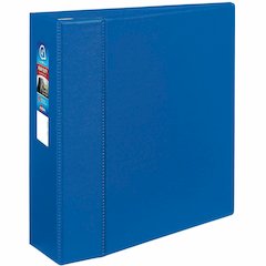 Avery&reg; Heavy-Duty Binders with One Touch EZD Rings - 4" Binder Capacity - Letter - 8 1/2" x 11" Sheet Size - 780 Sheet Capacity - 4" Ring - Fastener: Ring - Pocket: 4, Internal - Polypropylene - B
