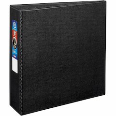 Avery&reg; Heavy-Duty Binders with One Touch EZD Rings - 3" Binder Capacity - Letter - 8 1/2" x 11" Sheet Size - 670 Sheet Capacity - 3 x 3" Ring - Fastener: Ring - Pocket: 4, Internal - Polypropylene