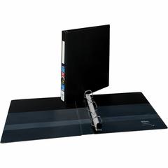 Avery&reg; Heavy-Duty Binder with Locking One Touch EZD Rings - 1" Binder Capacity - Letter - 8 1/2" x 11" Sheet Size - 275 Sheet Capacity - Ring Fastener(s) - 4 Pocket(s) - Polypropylene - Recycled -