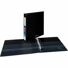 Avery&reg; Heavy-Duty Binder with Locking One Touch EZD Rings - 1 1/2" Binder Capacity - Letter - 8 1/2" x 11" Sheet Size - 400 Sheet Capacity - Ring Fastener(s) - 4 Pocket(s) - Polypropylene - Recycl
