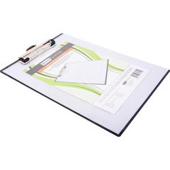 Mobile OPS Quick Reference Clipboard - Storage for Sheet - 9" x 12" - Low-profile - Vinyl - Clear - 1 Each
