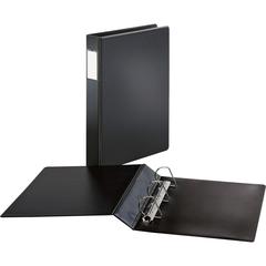 Cardinal Legal-size Slant-D Binders - 2" Binder Capacity - Legal - 8 1/2" x 14" Sheet Size - 540 Sheet Capacity - 1 1/2" Spine Width - 3 x D-Ring Fastener(s) - Vinyl - Black - 1.72 lb - Recycled - Lab