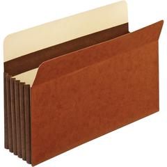 Pendaflex Legal Recycled Expanding File - 8 1/2" x 14" - 5 1/4" Expansion - 24 pt. - Tyvek - Brown - Reinforced, Reinforced Gusset, Heavy Duty, Tear Resistant, Wear Resistant, Durable - 10% Recycled -
