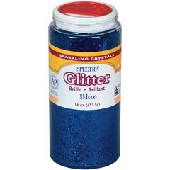 Spectra Glitter Sparkling Crystals - 16 oz - 1 Each - Blue