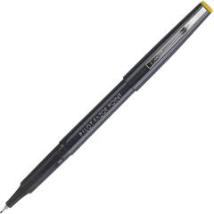 Pilot Marker Pens - Black Ink - Black Plastic Barrel - Metal Tip - Writing - 1 Dozen