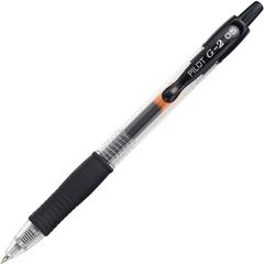 G2 Premium Gel Ink Retractable Pen - Refillable - Retractable - Black Ink - Gel-based - Translucent Barrel - 1 Dozen