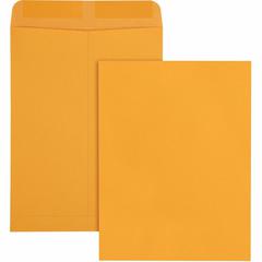 Quality Park 9 x 12 Heavyweight Catalog Mailing Envelopes - Catalog - #10 1/2 - 9" Width x 12" Length - 28 lb - Gummed - Kraft - Kraft - 100 / Box